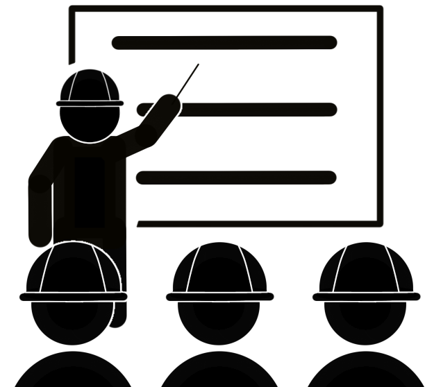 建設現場 朝礼